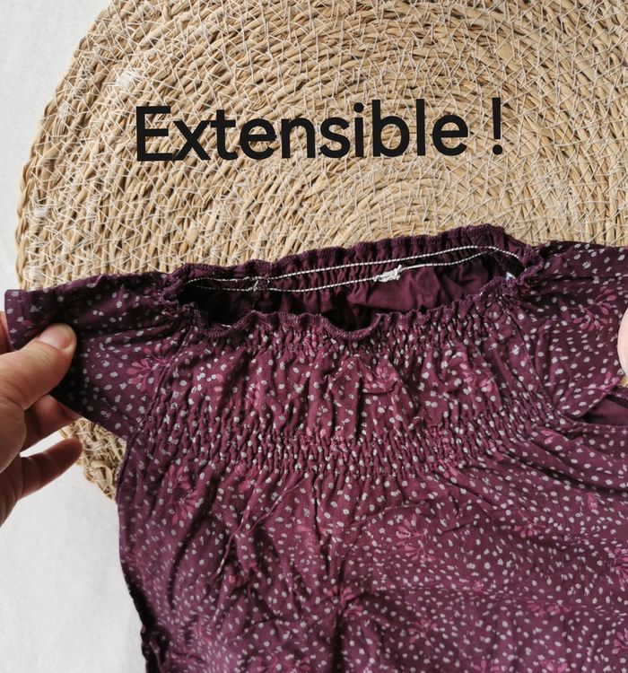 Robe 👣 prune, kidkanaï, 18 mois - photo numéro 5