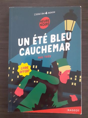 Livre "un été bleu cauchemar"