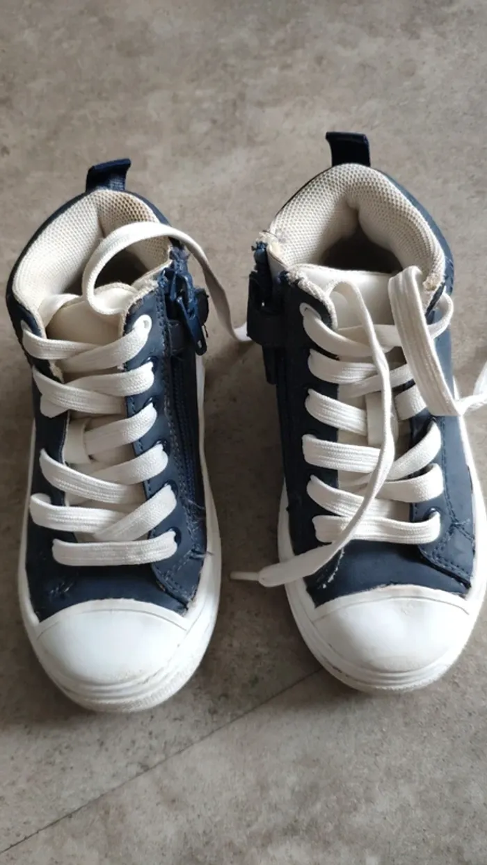 Chaussures montantes bleu marine 24 charlie et friends - photo numéro 2