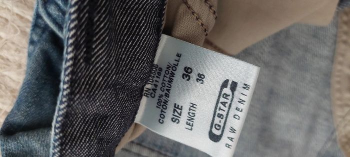 Jean vintage G-Star raw denim Concept Elwood W36 L36 - photo numéro 8