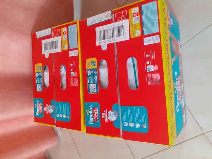 Lot 2 Maxi Pack Pampers - 172 PANTS - Taille 5 - photo numéro 2