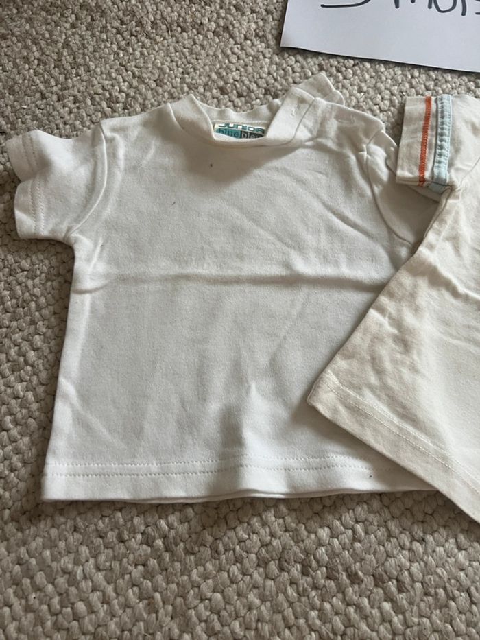 Lot tee shirt manche courte 3 mois - photo numéro 3