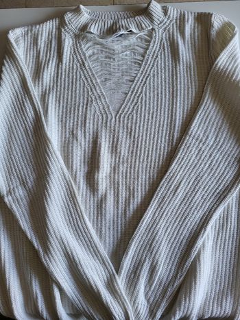 Pull blanc