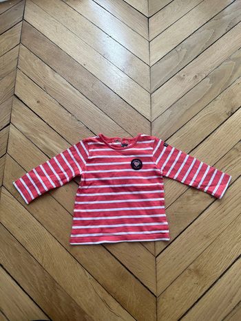 Pull marinière Terre de Marins 12mois