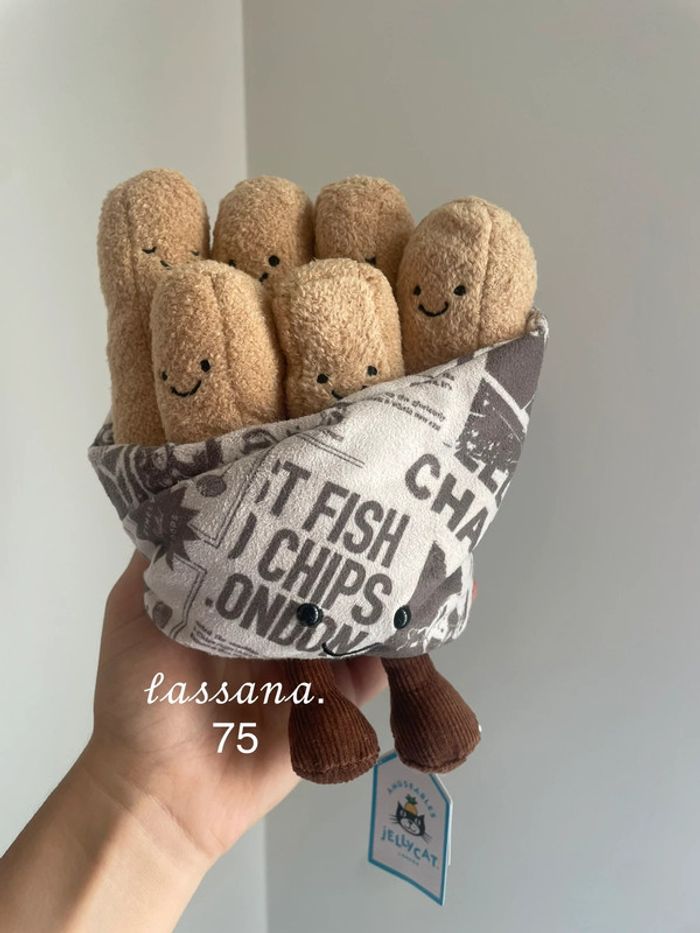 Peluche Amuseable Jellycat Cosy Chips - photo numéro 7
