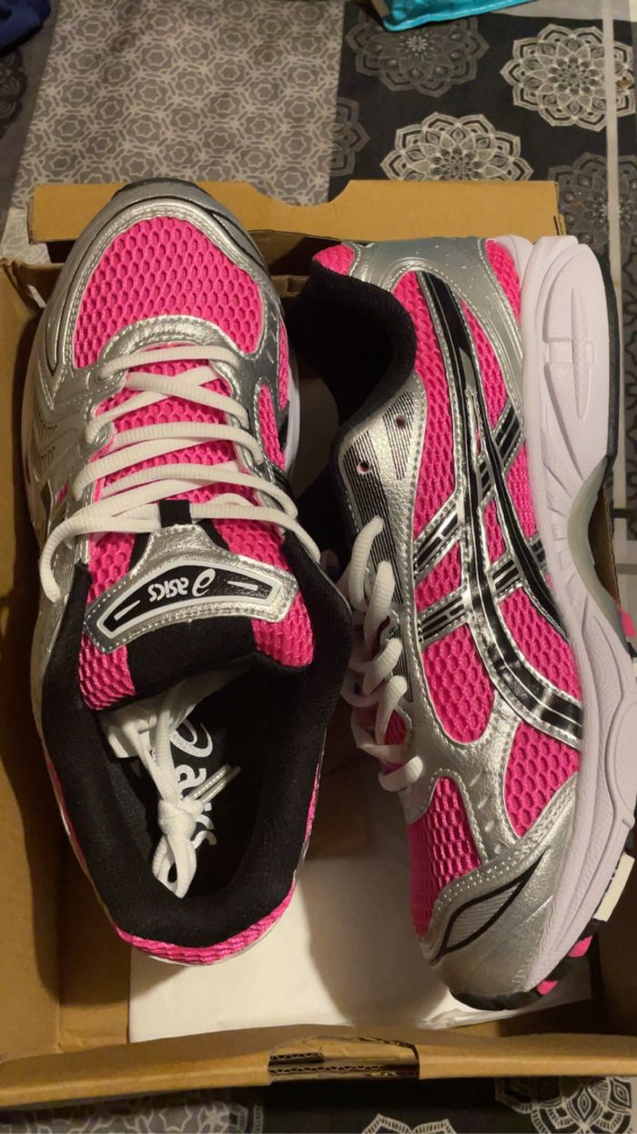 CHAUSSURES ASICS KAYANO 14 ROSE ( TAILLE 43) - photo numéro 5