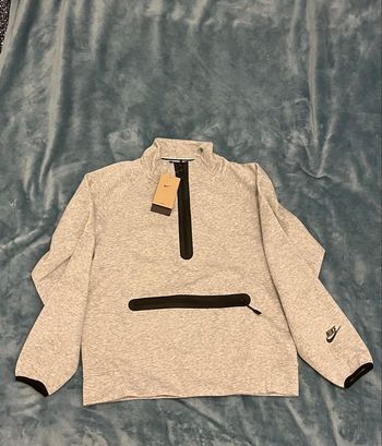 Nike tech half zip kangourou