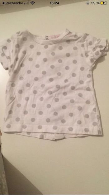 Tee-shirt bébé taille 3 mois