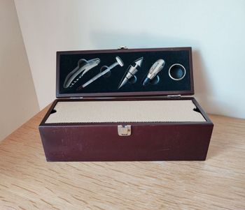 🌿 Coffret en bois sans bouteille 🌿