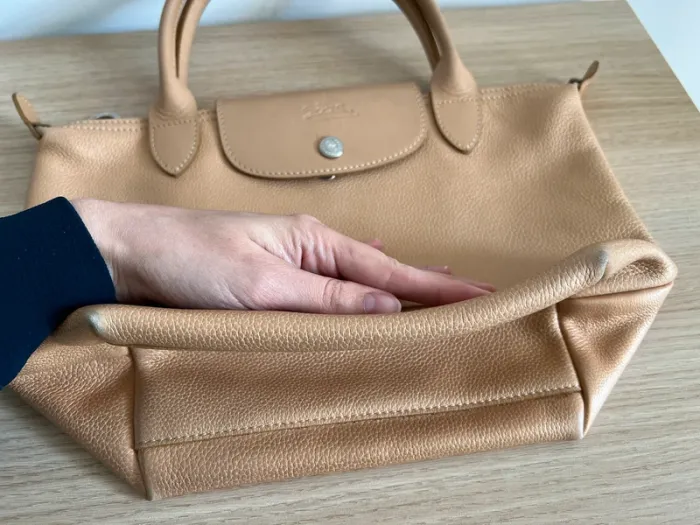 Longchamp pliage cuir - photo numéro 6