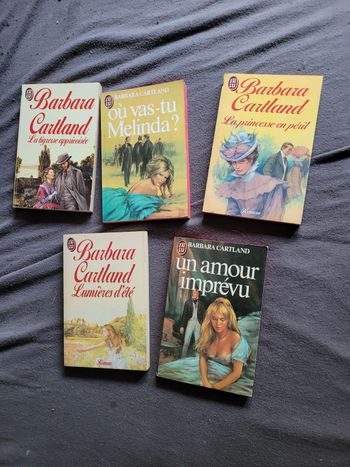 Livres de poche Barbara Cartland