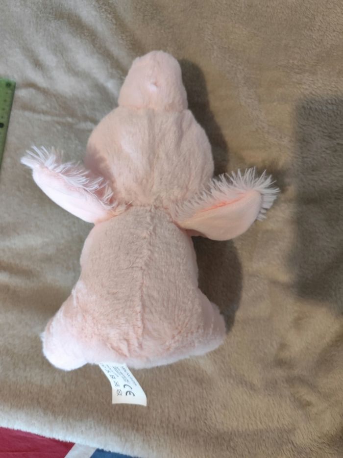 Peluche chat/flamand-rose - photo numéro 5