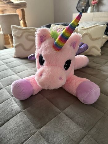 Peluche licorne 