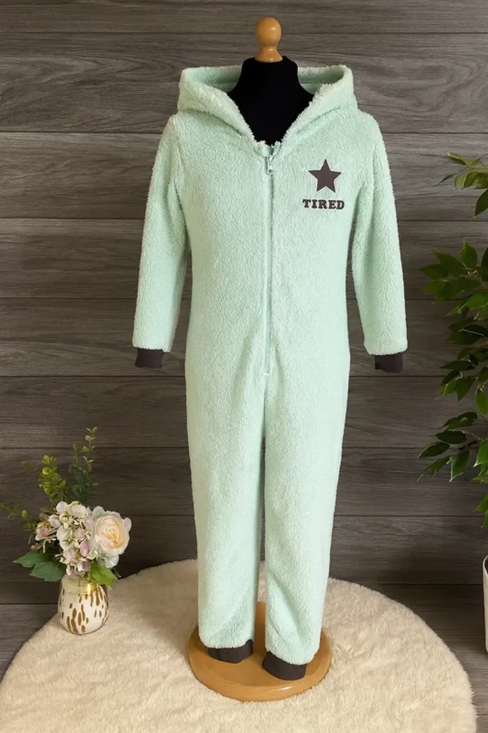 💚Pyjama 1 pièce mixte tout doux Pepperts – Taille 8/10 ans – TBE💚