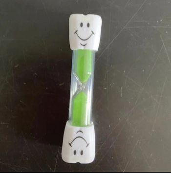 Sablier de 3 minutes vert