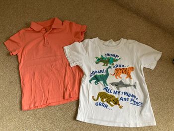 Lot t-shirt et polo manches courtes