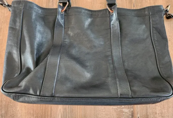 sac a main longchamp 3D édition limitée en cuir de veau noir,porté main épaule bandoulière - photo numéro 5