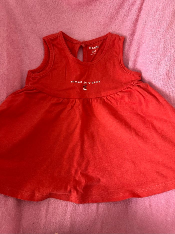 Lot 6 robes bébé fille 3 mois - photo numéro 2