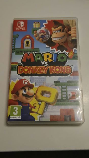 Jeu Nintendo switch Mario vs donkey kong