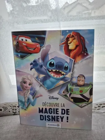 livre vierge leclerc disney 2025