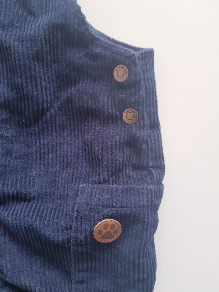 Tape À L'Œil - Salopette pantalon en velours côtelé (9 mois) - photo numéro 3