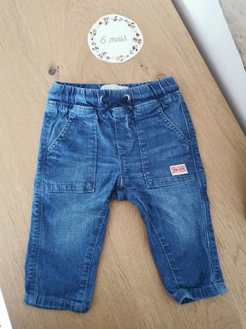 Jeans bleu zara babyboy 3/6mois TBE