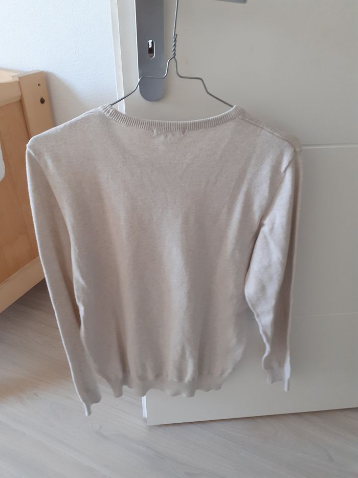 Pull beige kiabi homme M - photo numéro 2