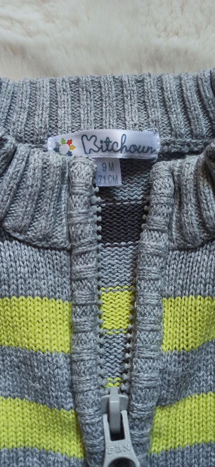 Lot de 2 pulls taille 9 mois - photo numéro 3