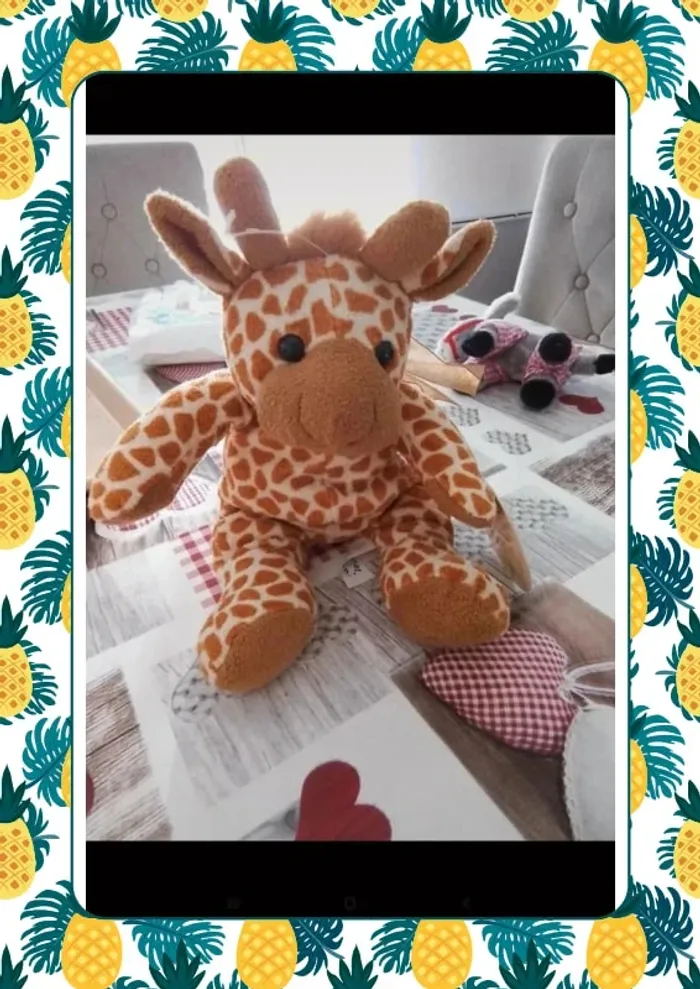 Peluche girafe 🦒 - photo numéro 4