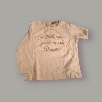 T-shirt longue manche 6 mois