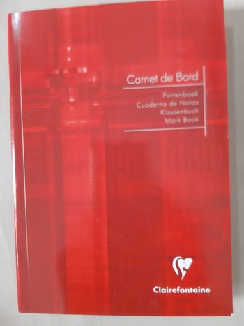 carnet de bord enseignant - Clairefontaine - A5