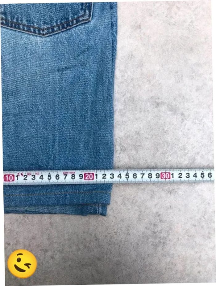 Short Levi's 501 W24 FR34 Bleu Femme Women #SHO16 - photo numéro 4