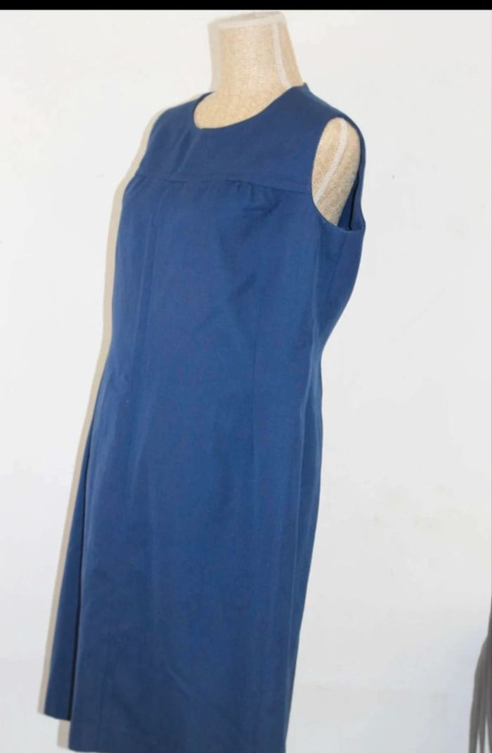 Robe bleu marine - Fait main - 46/48 - photo numéro 7