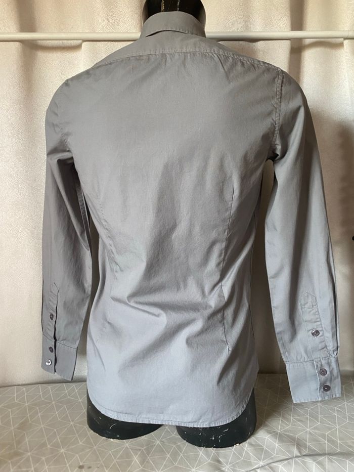 Chemise trompe l'œil grise 35/36 Tipster - photo numéro 5