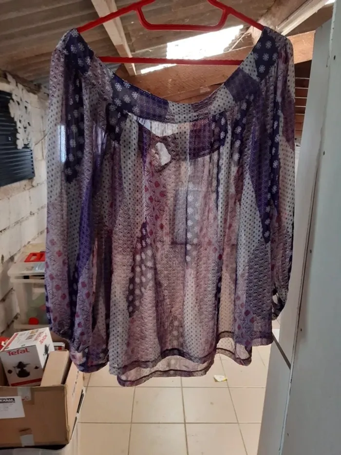 Blouse transparente - photo numéro 3
