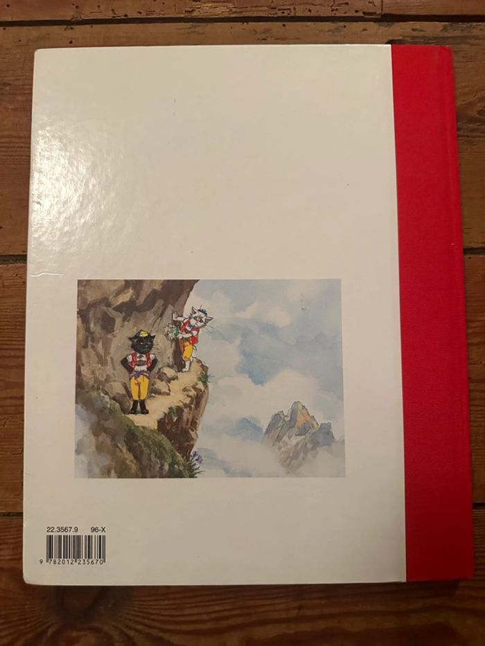 Livre très rare édition 1000ex Pierre Probst Caroline dans les alpages Alpes album bd - photo numéro 3