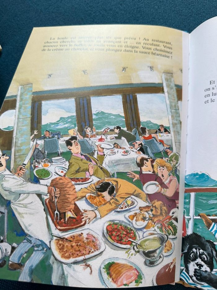 Livre rare La croisière de Caroline cigogne navire paquebot Pierre probst album bd - photo numéro 5