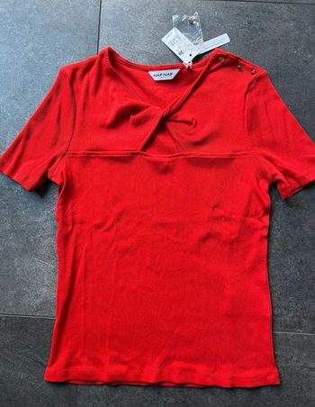 T-shirt Naf Naf rouge M Neuf
