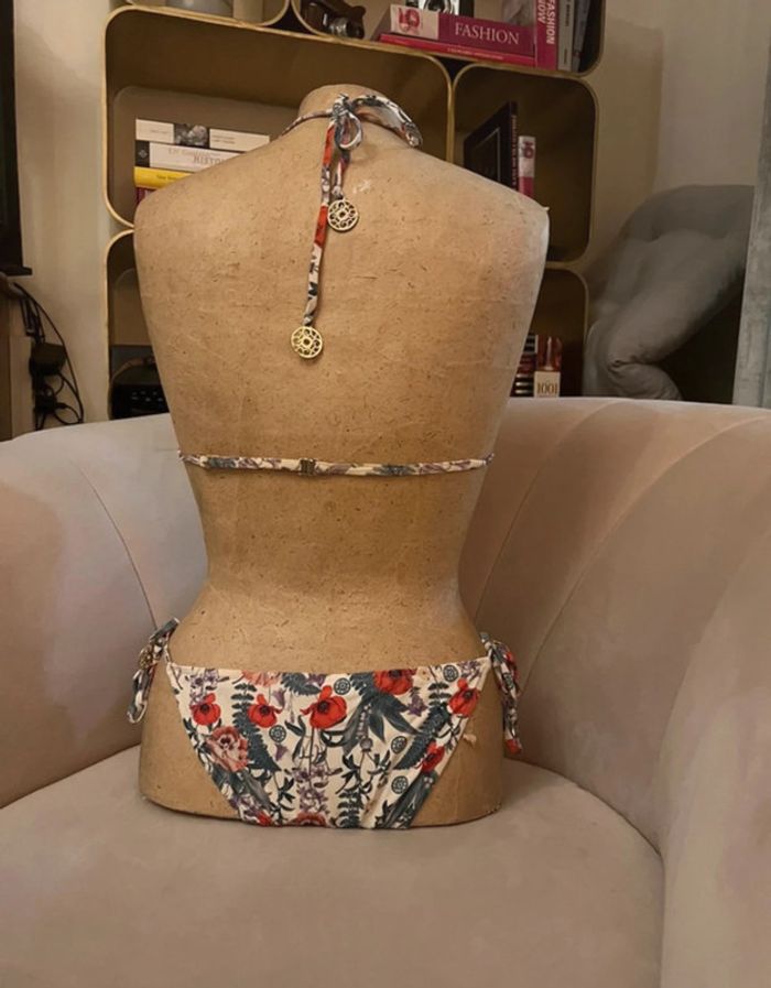 Maillot de bain fleuri jungle 2 pièces taille 36 - MyJemma - photo numéro 3