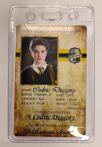 Badge Harry Potter - Cedric