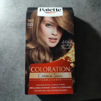 Coloration permanente palette crème soin blond foncé 500