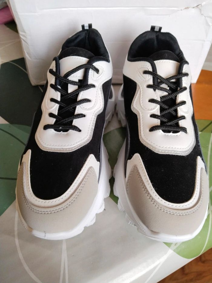 Baskets sneakers femme pointure 40 - photo numéro 4