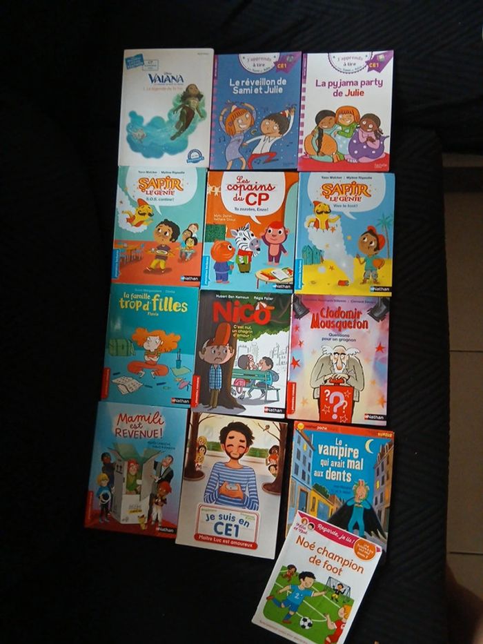 Livres apprentissage lecture