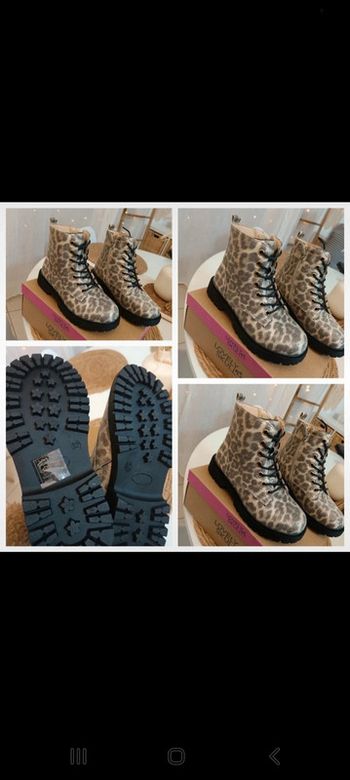 Jolie paire de bottines zippées imperméables pointure 32 neuves 🏷