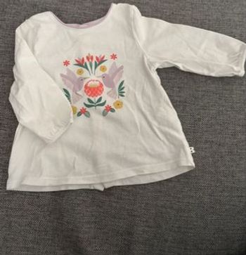 Haut 6 mois bébé fille