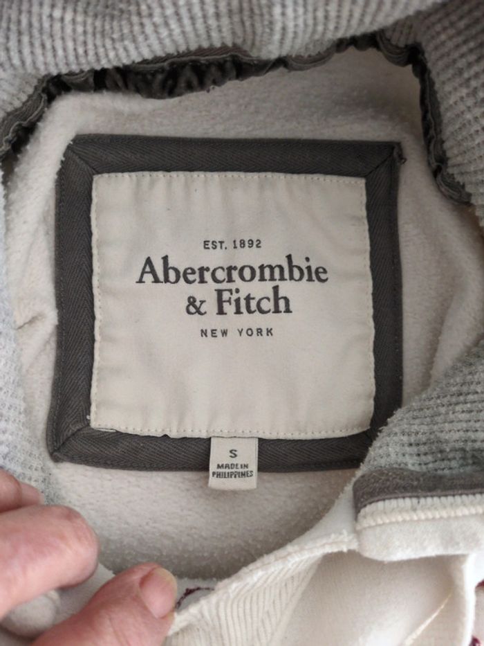 Sweat à capuche mixte Abercrombie XS - photo numéro 7