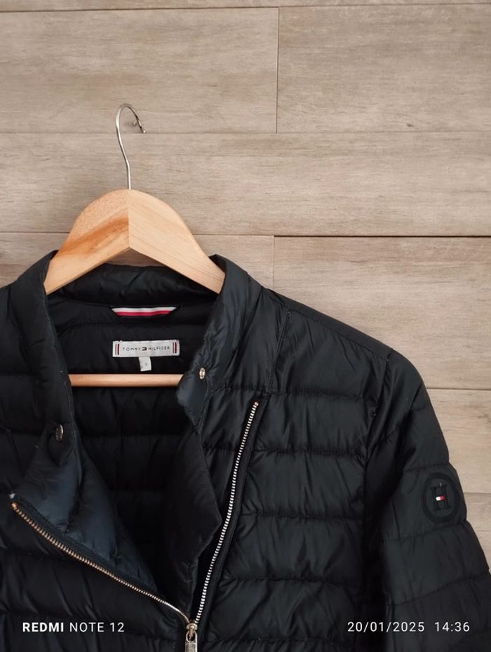 Veste matelassée Tommy Hilfiger noir TS - photo numéro 3