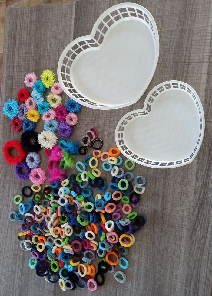 Lot chouchous accessoires de coiffure - photo numéro 3