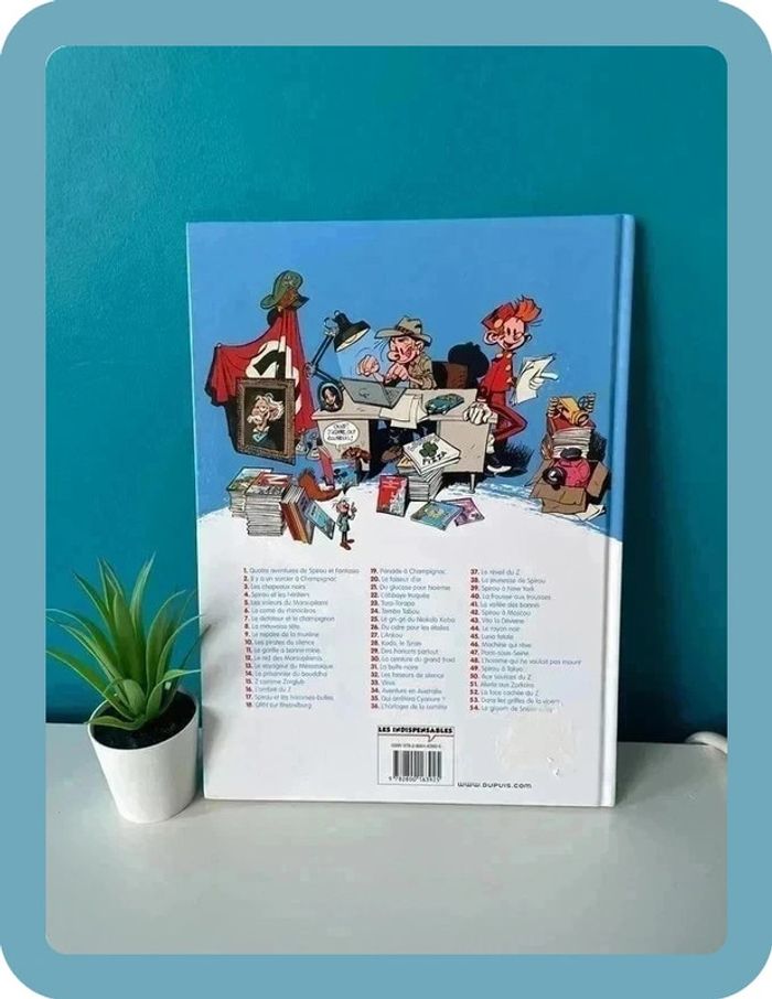 🌟 BD Les Aventures de Spirou et Fantasio - Tome 9 : Le Repaire de la Murène 🌟 - photo numéro 2