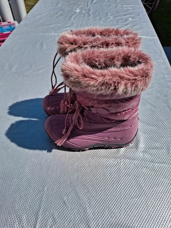 Bottes fourrées de neige